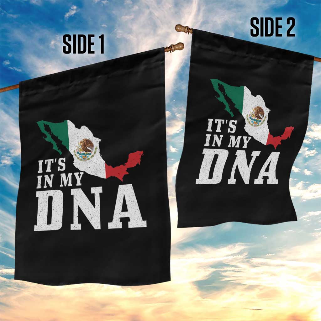 It's in My DNA Mexican Proud Hispanic Gift Mexico Flag Garden Flag TS14 Print Your Wear