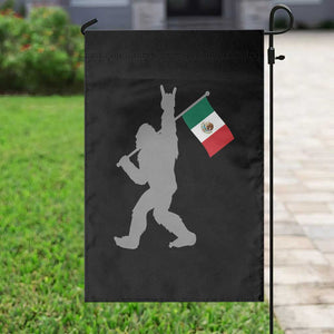 Bigfoot Rock On Hold Mexico Flag Sasquatch Believers Garden Flag TS14 Print Your Wear