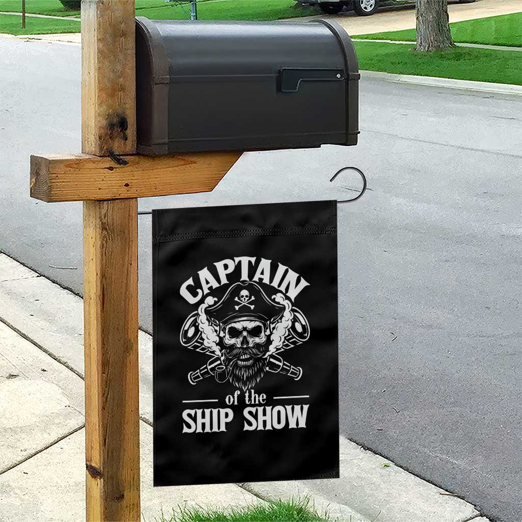 Funny Boat Captain Pun Garden Flag Captain Of The Ship Show TS14 Print Your Wear
