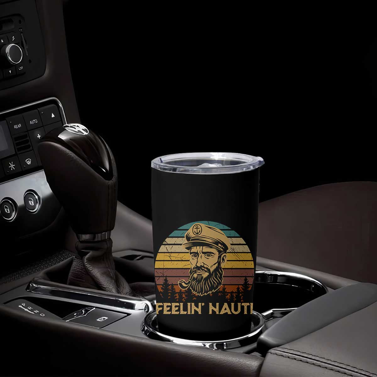 Funny Sailing Boating Tumbler Cup Feelin Nauti TS14 Print Your Wear