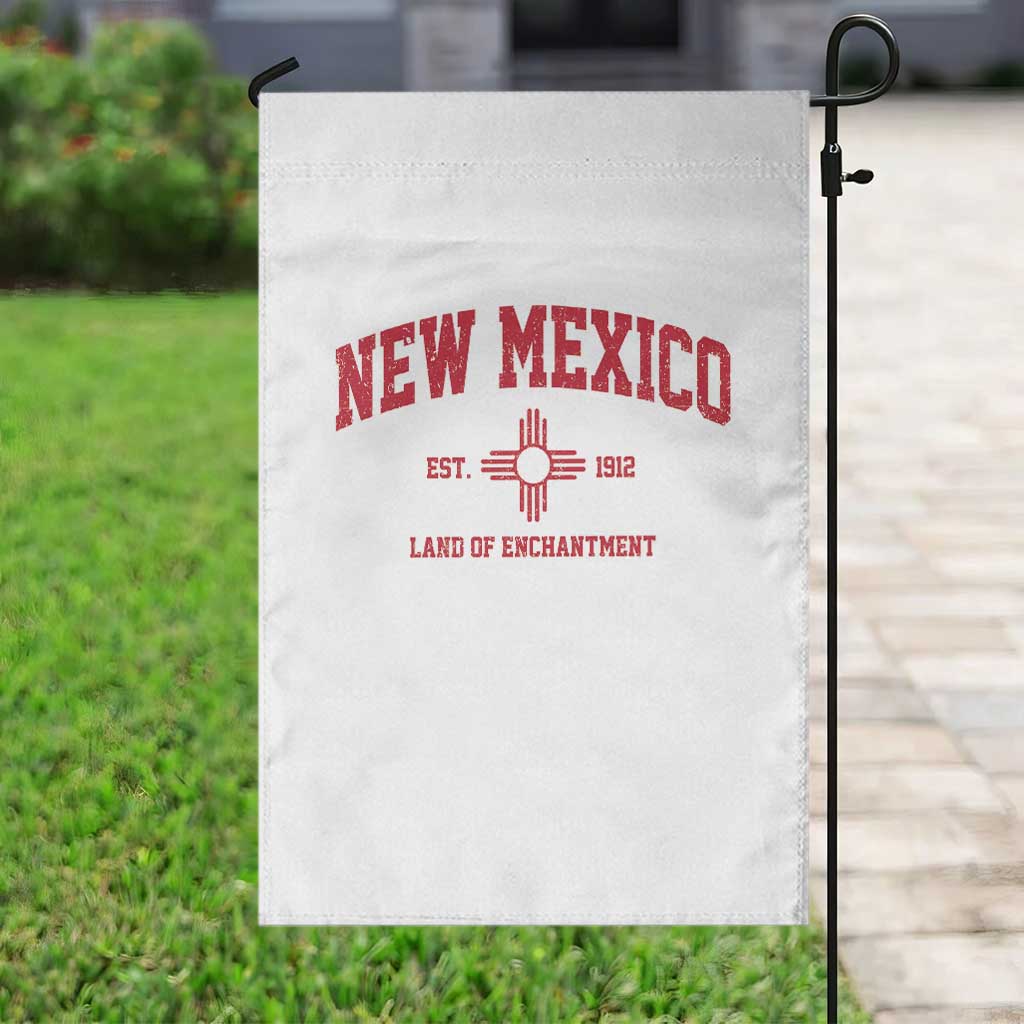 Vintage New Mexico Flag Zia Sun Souvenir Garden Flag TS14 Print Your Wear