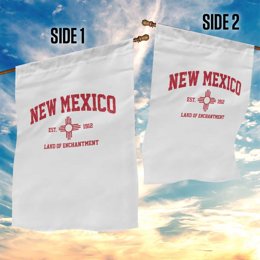 Vintage New Mexico Flag Zia Sun Souvenir Garden Flag TS14 Print Your Wear