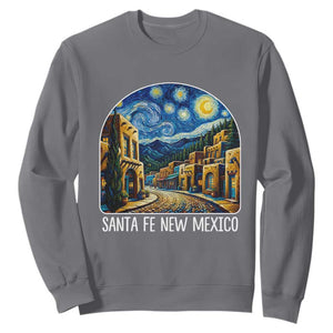 Santa Fe New Mexico Starry Night Style Sweatshirt TS14 Charcoal Print Your Wear