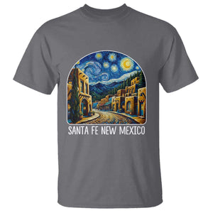 Santa Fe New Mexico Starry Night Style T Shirt TS14 Charcoal Print Your Wear