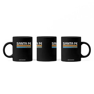 Retro Santa Fe New Mexico Distressed Souvenir Coffee Mug TS14 Print Your Wear