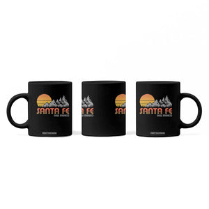 Retro Santa Fe New Mexico Mountain Southwest Coffee Mug TS14 Print Your Wear