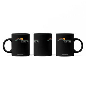Retro Santa Fe New Mexico Coffee Mug TS14 Print Your Wear