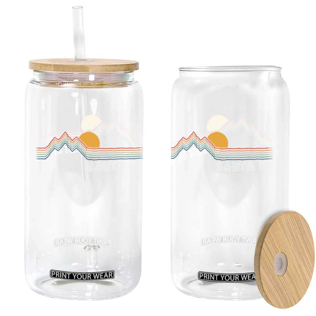 Retro Santa Fe New Mexico Glass Can TS14 Print Your Wear
