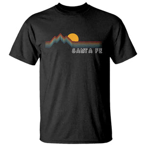 Retro Santa Fe New Mexico T Shirt TS14 Black Print Your Wear
