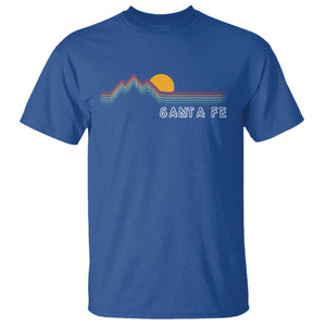 Retro Santa Fe New Mexico T Shirt TS14 Royal Blue Print Your Wear