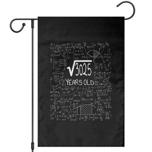 55th Birthday Math Garden Flag Square Root of 3025 Funny Math Nerd 55 Year Old Gift TS14 Black Print Your Wear
