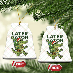 Funny Alligator Christmas Ceramic Ornament Lator Gator TS14 Print Your Wear