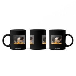 Screaming Cat Meme Coffee Mug Funny Internet Gen Z Cat Lover TS14 Print Your Wear