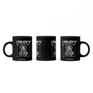 Unholy Nun Coffee Mug Funny Horror Unholy Nun Satan Baphomet Gothic TS14 Print Your Wear