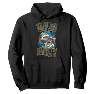 Funny Cruise Hoodie It Is Not Easy Being My Wife's Cruise Candy TS14 Black Print Your Wear