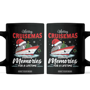 Christmas Cruise Coffee Mug Merry Cruisemas Making Memories For A Life Time TS14 Black Print Your Wear