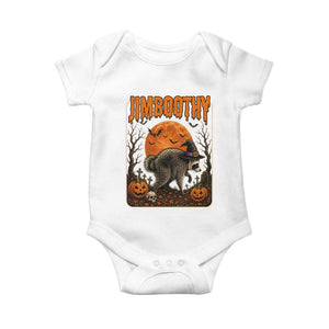 Jimothy Seattle Raccoon Halloween Baby Onesie Funny Trash Panda Meme Gift TS14 White Print Your Wear
