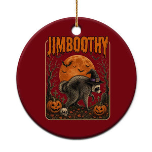 Jimothy Seattle Raccoon Halloween Ceramic Ornament Funny Trash Panda Meme Gift TS14 1pc Red Print Your Wear