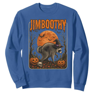 Jimothy Seattle Raccoon Halloween Sweatshirt Funny Trash Panda Meme Gift TS14 Royal Blue Print Your Wear