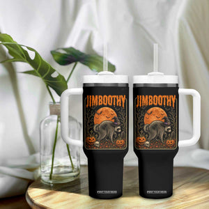 Jimothy Seattle Raccoon Halloween Tumbler With Handle Funny Trash Panda Meme Gift TS14 Print Your Wear