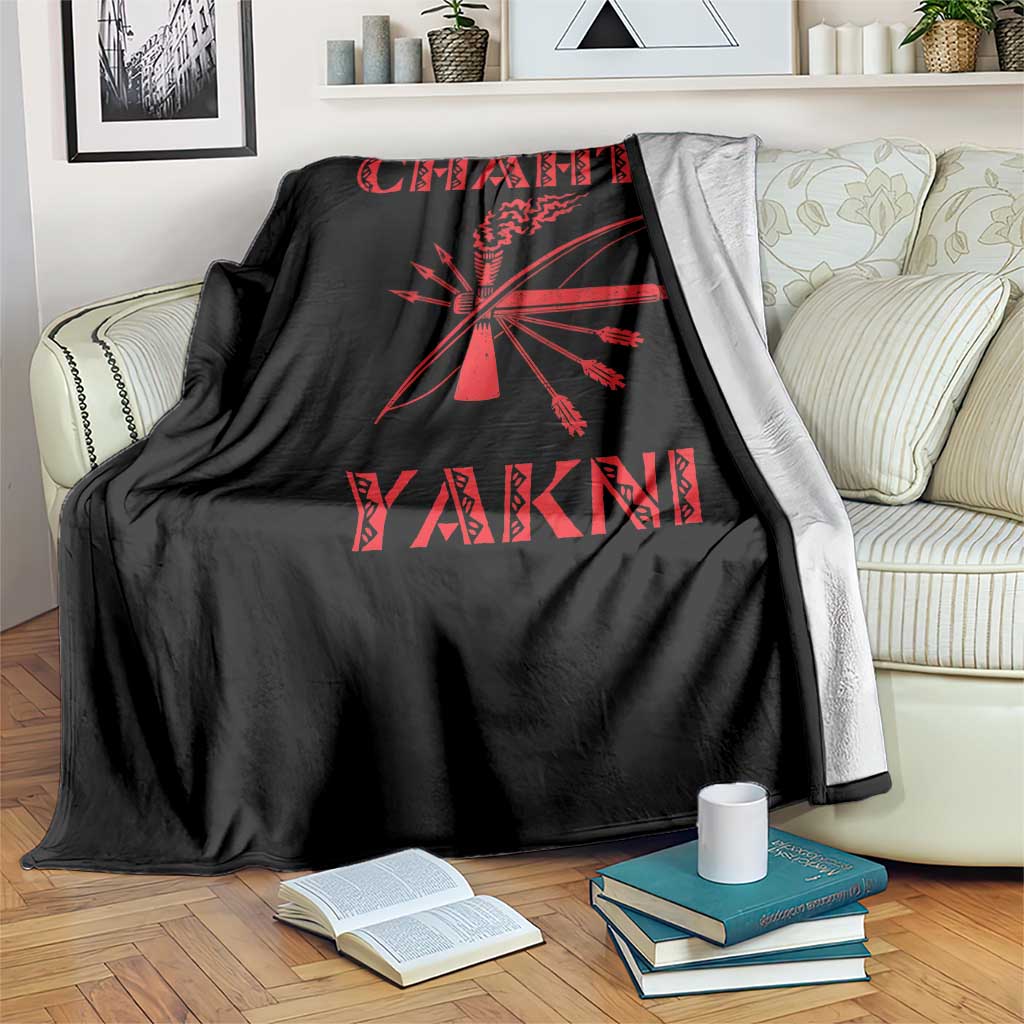 Choctaw Nation Chahta Yakni Native American Throw Blanket TS14 Print Your Wear