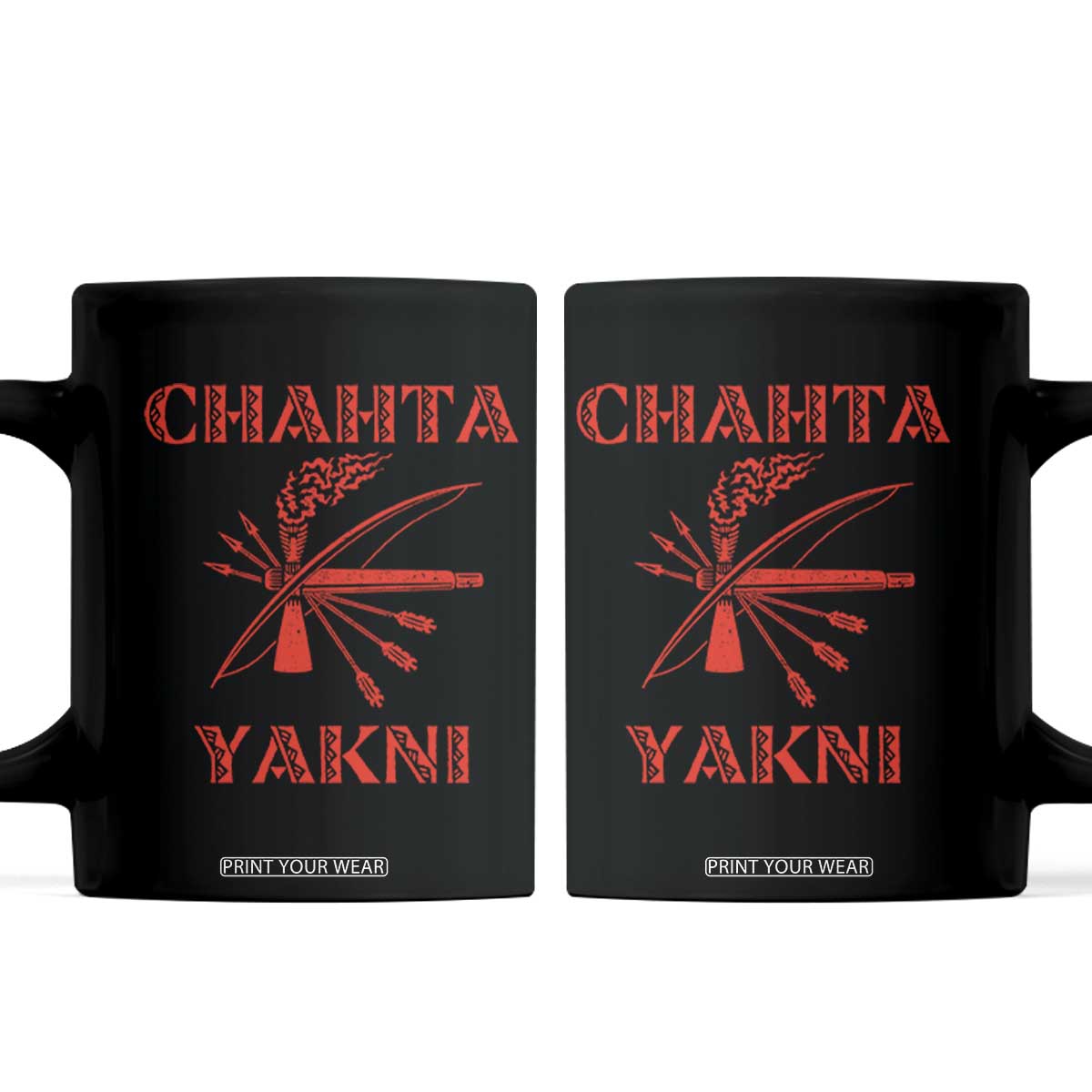 Choctaw Nation Chahta Yakni Native American Coffee Mug TS14 Black Print Your Wear