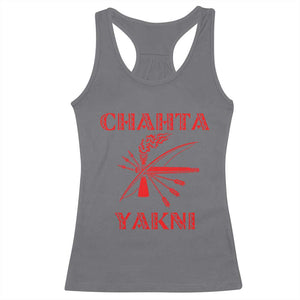 Choctaw Nation Chahta Yakni Native American Racerback Tank Top TS14 Charcoal Print Your Wear