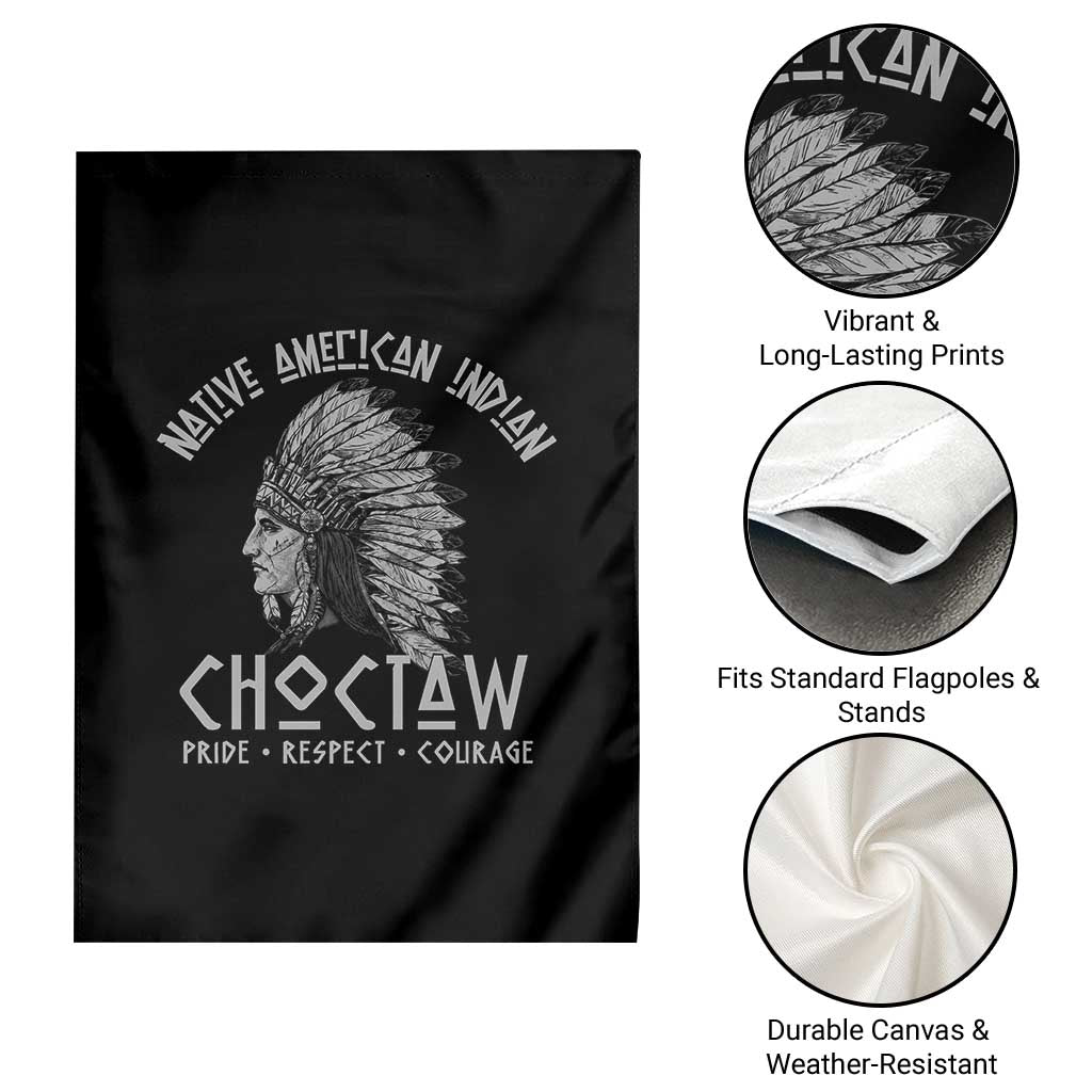 Choctaw Native American Indian Pride Indigenous Tribe Garden Flag TS14 Print Your Wear