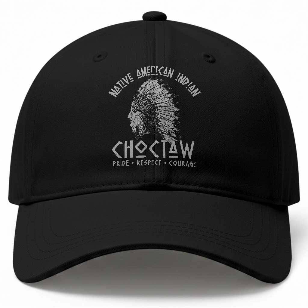 Choctaw Native American Indian Pride Indigenous Tribe Baseball Cap TS14 Print Your Wear
