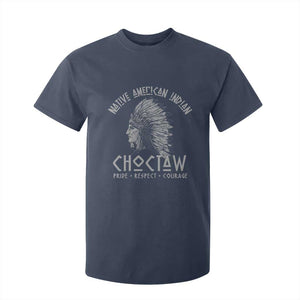 Choctaw Native American Indian Pride Indigenous Tribe T Shirt For Kid TS14 Navy Print Your Wear