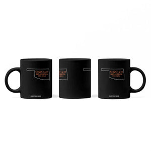 Choctaw Oklahoma OK Map Established 1834 Coffee Mug TS14 Print Your Wear