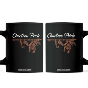 Choctaw Oklahoma OK Pride Native American Coffee Mug TS14 Black Print Your Wear