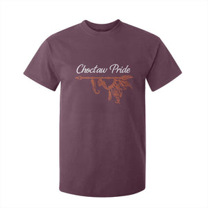 Choctaw Oklahoma OK Pride Native American T Shirt For Kid TS14 Maroon Print Your Wear