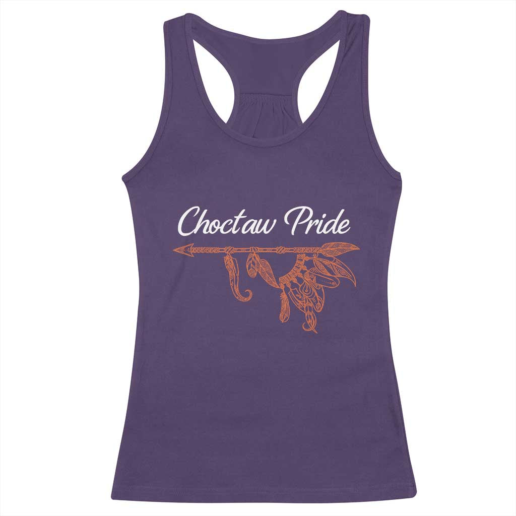 Choctaw Oklahoma OK Pride Native American Racerback Tank Top TS14 Purple Print Your Wear
