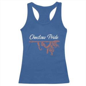 Choctaw Oklahoma OK Pride Native American Racerback Tank Top TS14 Royal Blue Print Your Wear