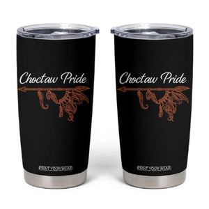 Choctaw Oklahoma OK Pride Native American Tumbler Cup TS14 Black Print Your Wear