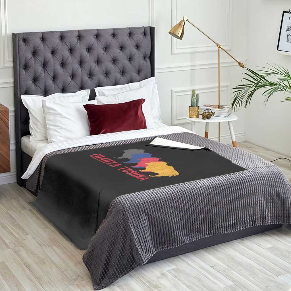 Choctaw Native American Chahta Tushka Throw Blanket TS14 Print Your Wear