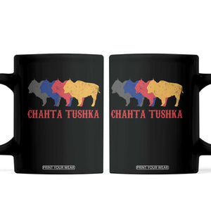 Choctaw Native American Chahta Tushka Coffee Mug TS14 Black Print Your Wear