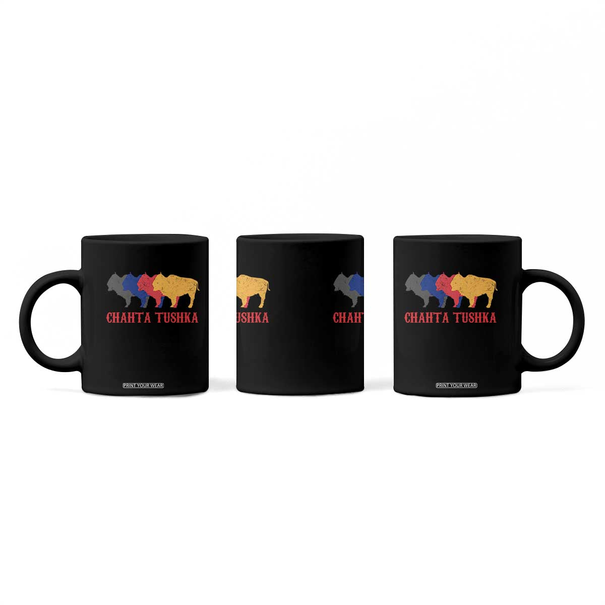 Choctaw Native American Chahta Tushka Coffee Mug TS14 Print Your Wear