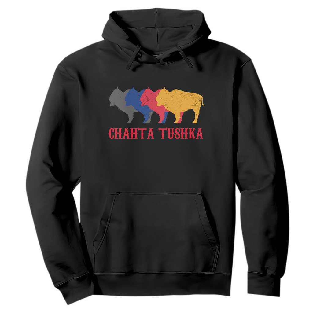 Choctaw Native American Chahta Tushka Hoodie TS14 Black Print Your Wear