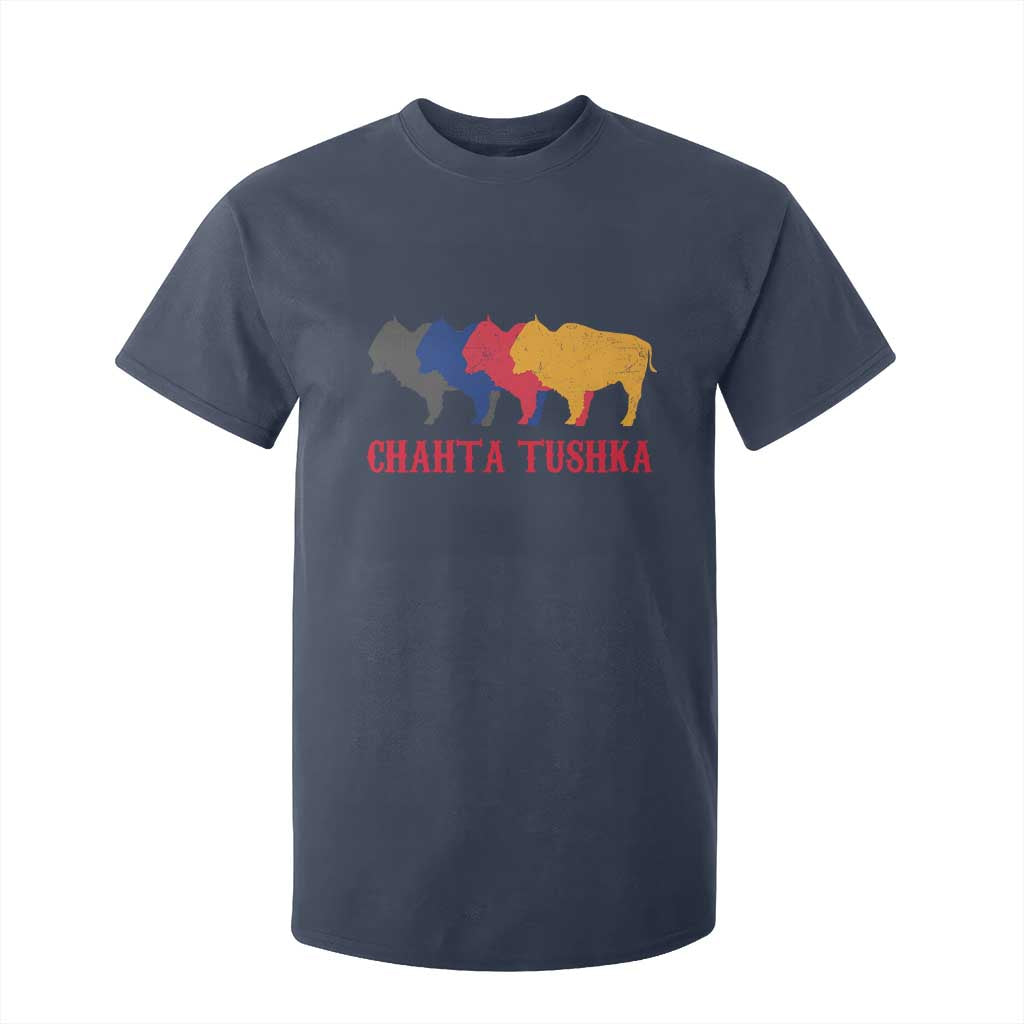 Choctaw Native American Chahta Tushka T Shirt For Kid TS14 Navy Print Your Wear
