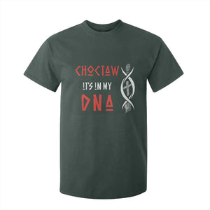 Choctaw Native American DNA Roots Indian Pride T Shirt For Kid TS14 Dark Forest Green Print Your Wear
