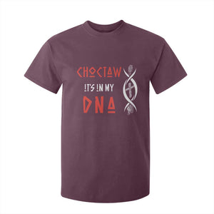 Choctaw Native American DNA Roots Indian Pride T Shirt For Kid TS14 Maroon Print Your Wear
