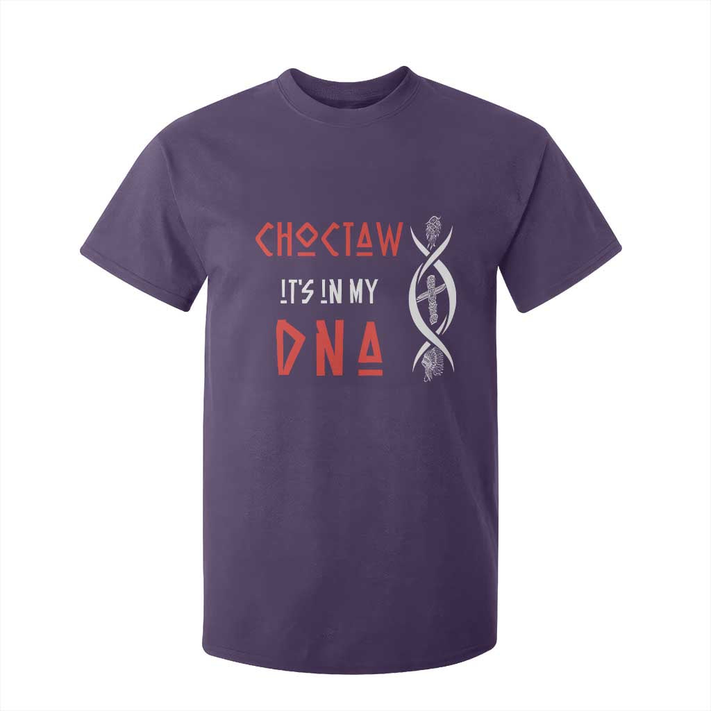 Choctaw Native American DNA Roots Indian Pride T Shirt For Kid TS14 Purple Print Your Wear