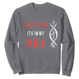 Choctaw Native American DNA Roots Indian Pride Sweatshirt TS14 Charcoal Print Your Wear
