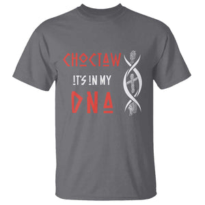Choctaw Native American DNA Roots Indian Pride T Shirt TS14 Charcoal Print Your Wear