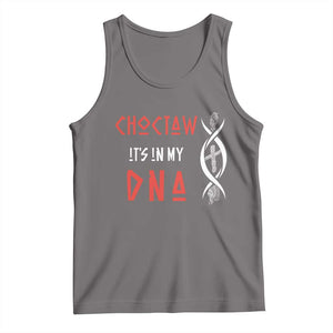 Choctaw Native American DNA Roots Indian Pride Tank Top TS14 Deep Heather Print Your Wear