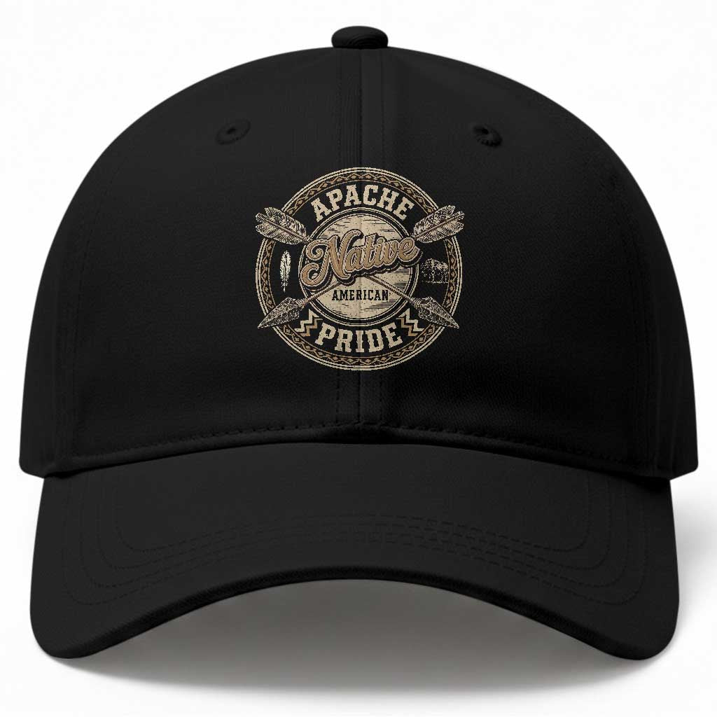 Apache Indian Tribe Pride Baseball Cap Proud to be a Native American