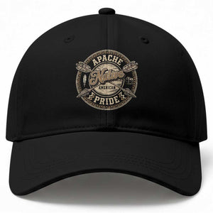 Apache Indian Tribe Pride Baseball Cap Proud to be a Native American