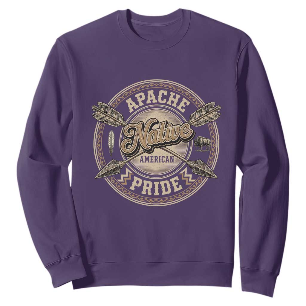 Apache Indian Tribe Pride Sweatshirt Proud to be a Native American